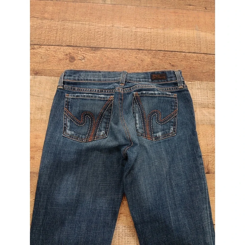 CITIZENS OF HUMANITY Ric Rac #108 Low Waist BootcutJeans 28 Denim (2549)